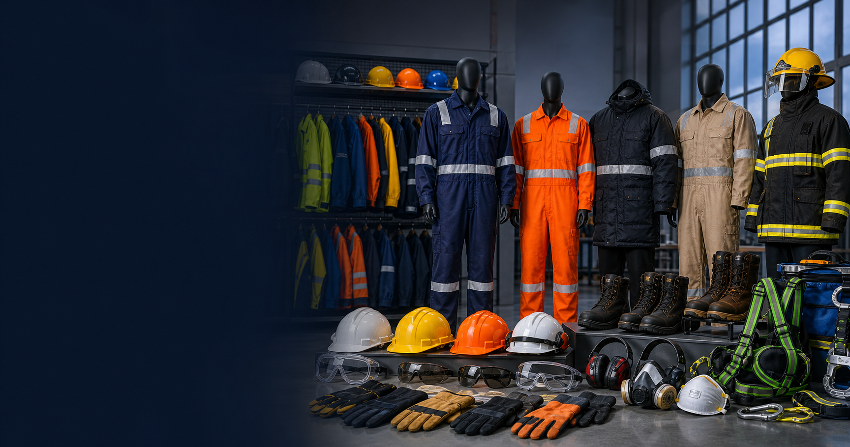 Industrial PPE and protective workwear
